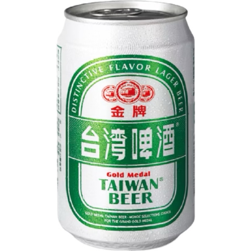 金牌台灣啤酒 易開罐 TAIWAN BEER