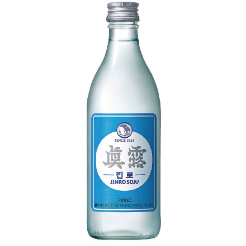 真露燒酒 復刻版(藍瓶)