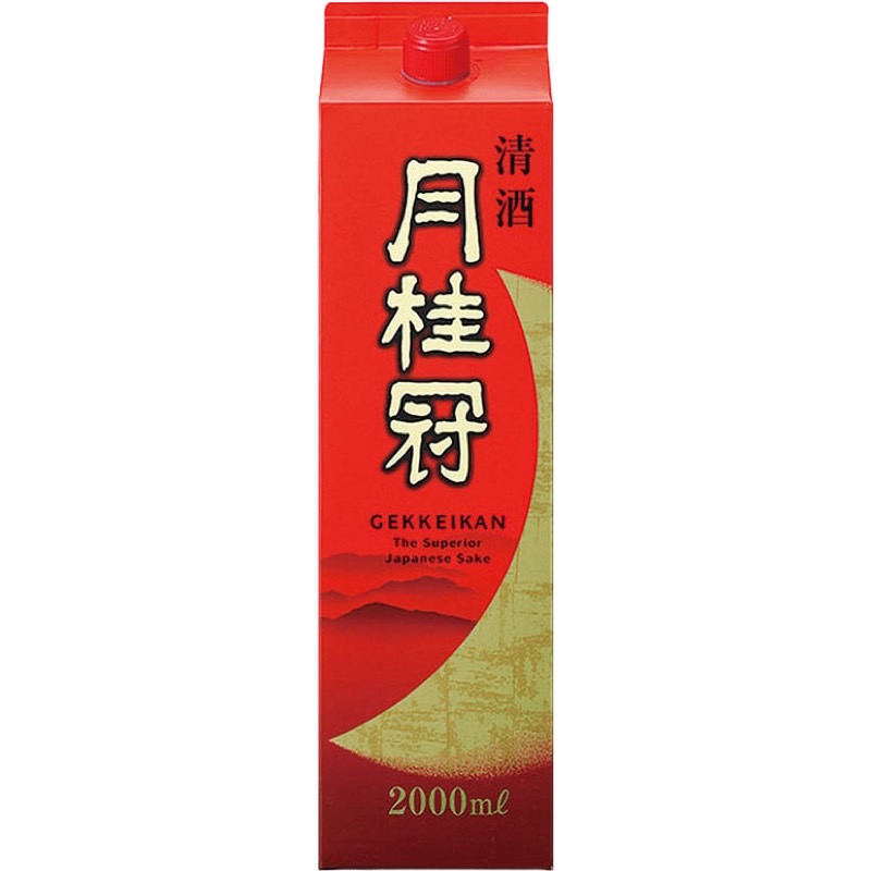 月桂冠清酒2公升(紅紙盒)