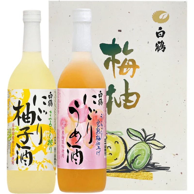 白鶴 完熟梅柚禮盒