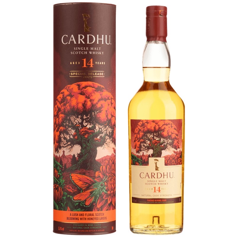 卡杜14年 黑岩紅花 單一麥芽威士忌原酒