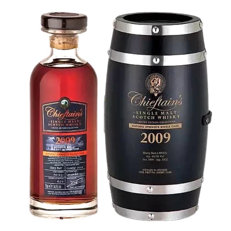 蘇格蘭老酋長2009雪莉桶 (64.9%)