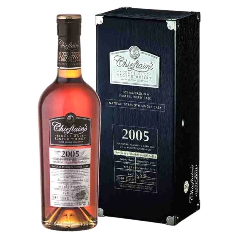 老酋長2005年雪莉桶原酒炫銀版 #900383 63.6%