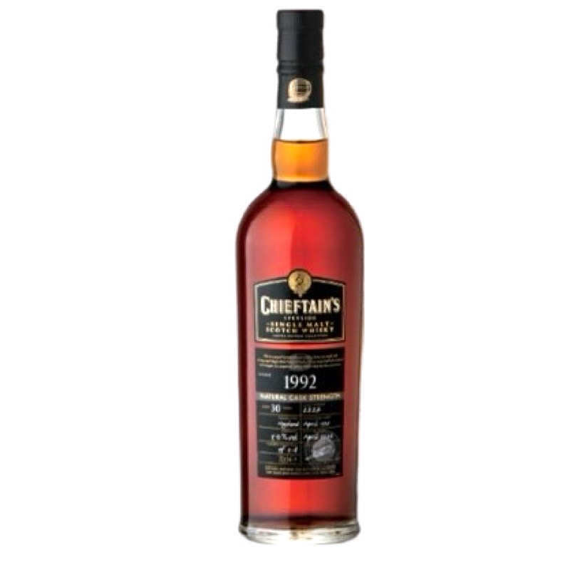 蘇格蘭老酋長金牛限量版1992威士忌原酒 #2227 50%