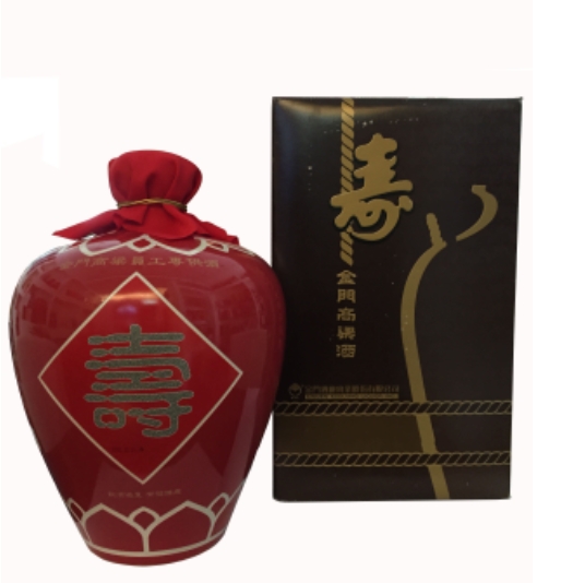 金門高粱員工專供酒(壽) 五公升 紅色