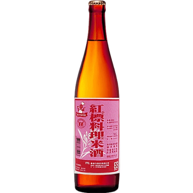 紅標料理米酒0.6L