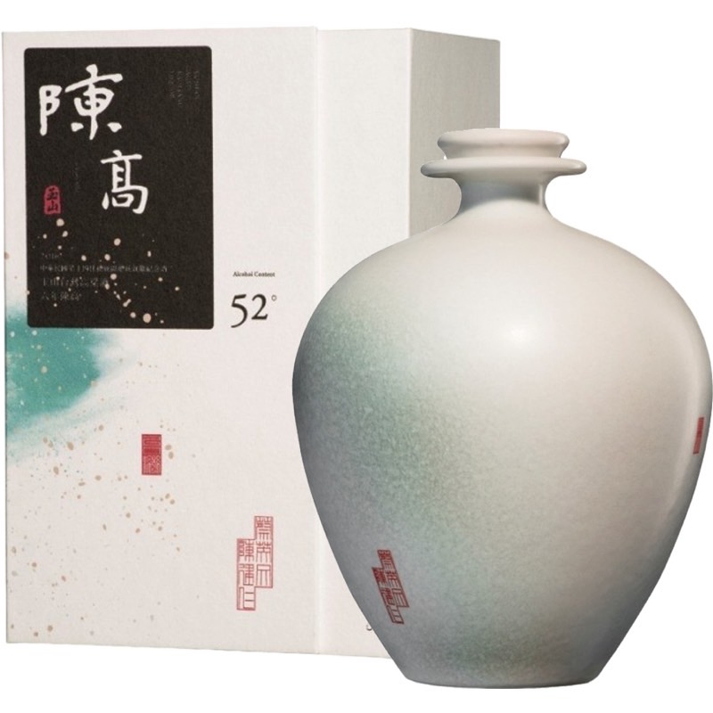 玉山六年陳高禮盒 (十四任總統就職紀念酒)