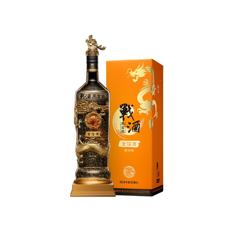 戰酒黑金龍金箔酒3.6L龍年特仕版