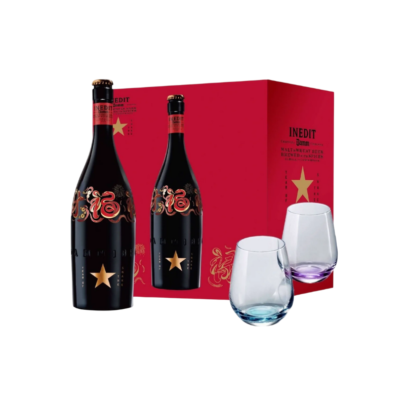 西班牙金星啤酒 蛇年福祿豐年禮盒組